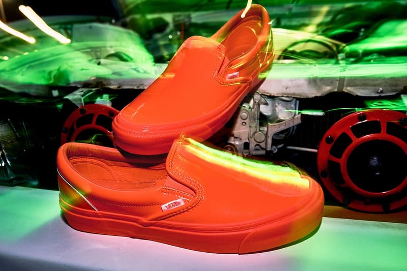 Opening Ceremony x Vans のタッグよりパテントレザーを用いたコラボ Slip-On が登場 ヴァンズ スリッポン オープニングセレモニー
