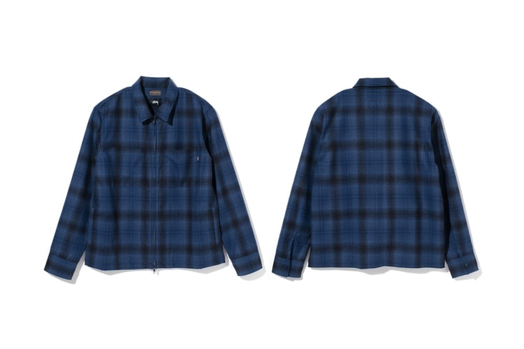 STÜSSY と Pendleton のタッグよりコラボジップジャケットが登場