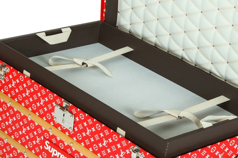 想像を絶する Supreme x Louis Vuitton の激レアトランクの転売価格 ヒカキンや明日花キララの購入でも話題となったMalle Courrier 90 Trunkのリセールプライスはポルシェを一台買ってもお釣りがくる…… シュプリーム ルイヴィトン モノグラムフーディ ボックスロゴTシャツ キーポル・バンドリエール 55 クリストファー PM 