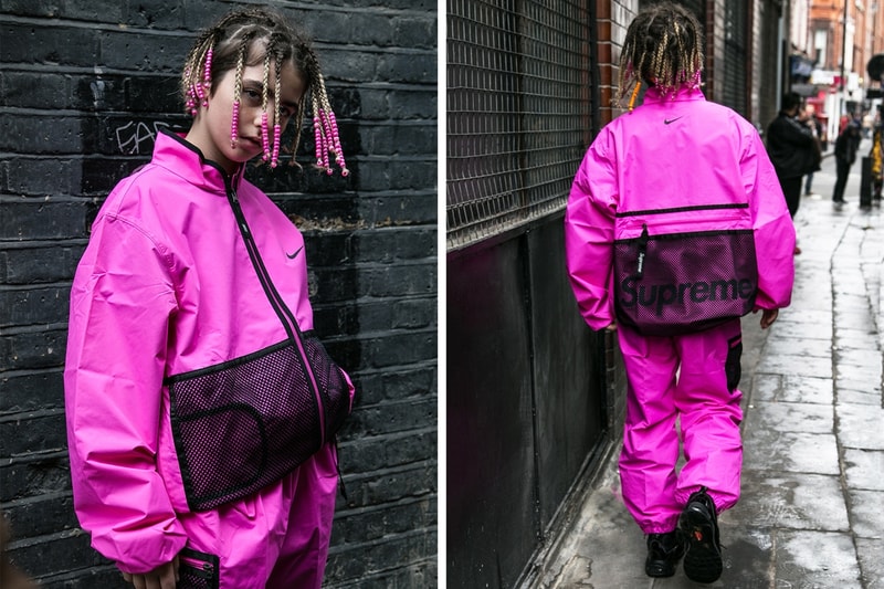 Supreme x Nike の今季第二弾が発売されたロンドンローンチをスナップ形式でレポート シュプリーム ナイキ エア フマラ トラックスーツ コラボ 今週はコラボものよりオリジナルとして登場する“あのアイテム”に人気が集中？