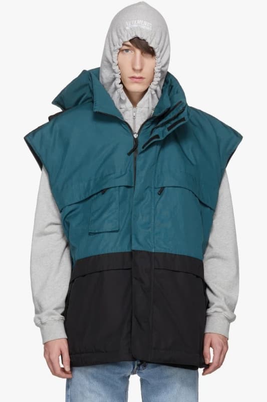 Vetements より2017年秋冬コレクションの3rdデリバリーがローンチ 注目度の高い〈Reebok〉や〈EASTPAK〉とのコラボピースもドロップ ダウンジャケット フーディ ナイロンジャケット ブーツ デニムパンツ バックパック ヴェトモン