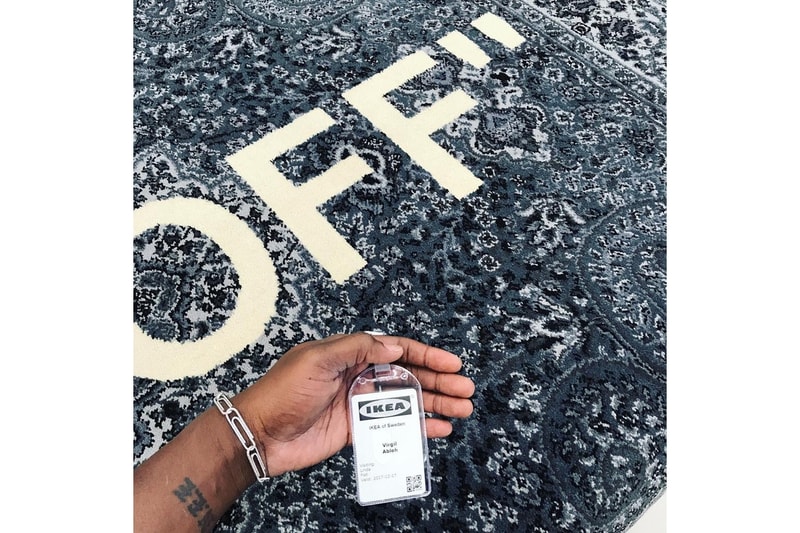 ヴァージル・アブロー x IKEA による注目コラボアイテムの試作品が公開？ virgil