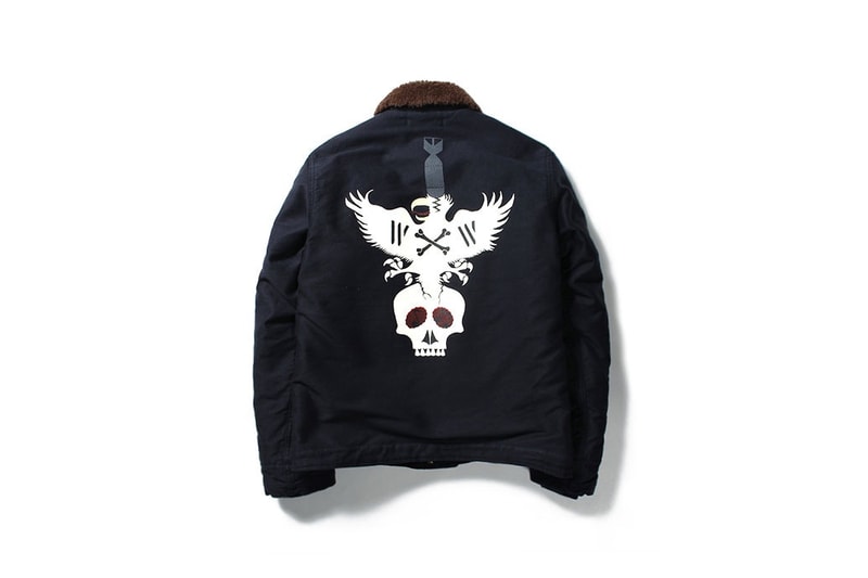 WACKO MARIA x WOLF’S HEAD より芸術的なアートワークが光るミリタリージャケットが登場 川久保玲、木村拓哉、藤井フミヤ、村上淳らが惚れる技巧派ブランドとのコラボレートは男臭い武骨なアウターが4型ラインアップ デッキジャケット レザースポーツジャケット ムートン MURDER ROCK N-1