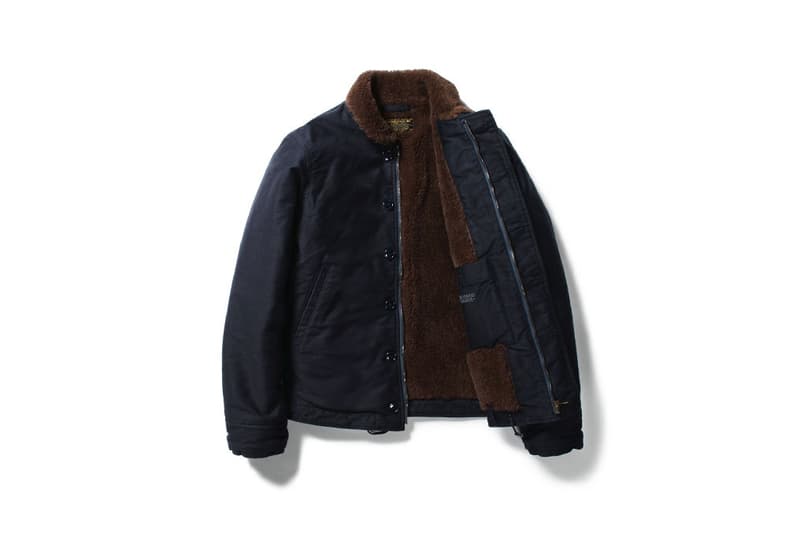 WACKO MARIA x WOLF’S HEAD より芸術的なアートワークが光るミリタリージャケットが登場 川久保玲、木村拓哉、藤井フミヤ、村上淳らが惚れる技巧派ブランドとのコラボレートは男臭い武骨なアウターが4型ラインアップ デッキジャケット レザースポーツジャケット ムートン MURDER ROCK N-1