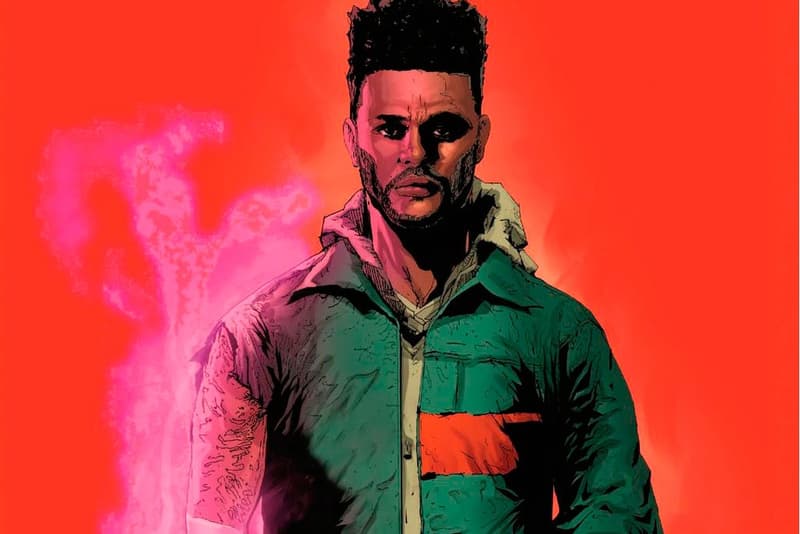 The Weeknd Marvel 『Starboy』テーマ コミックブック 共同制作 発表 漫画