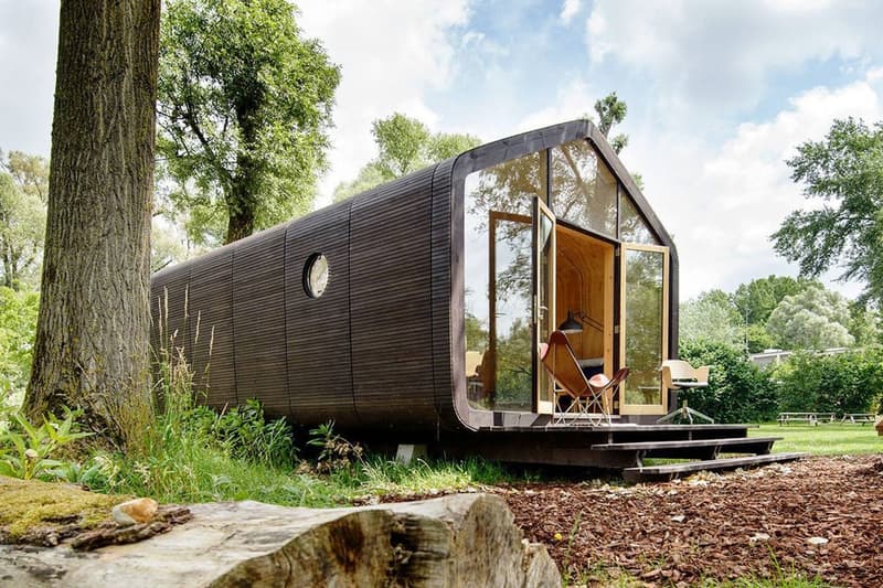 一日で建設可能？耐久性の高い段ボール製の住居 Wikkelhouse をチェック 建築 建設 段ボール オランダ