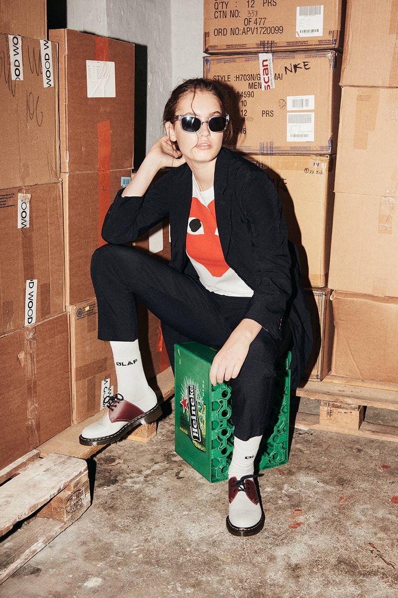 UNDERCOVER、Gosha Rubchinskiy、Bianca Chandôn などにローズアップした Wood Wood の最新エディトリアル 丈感、レイヤード、差し色でコーディネートにおける“気の利かせ方”を提案