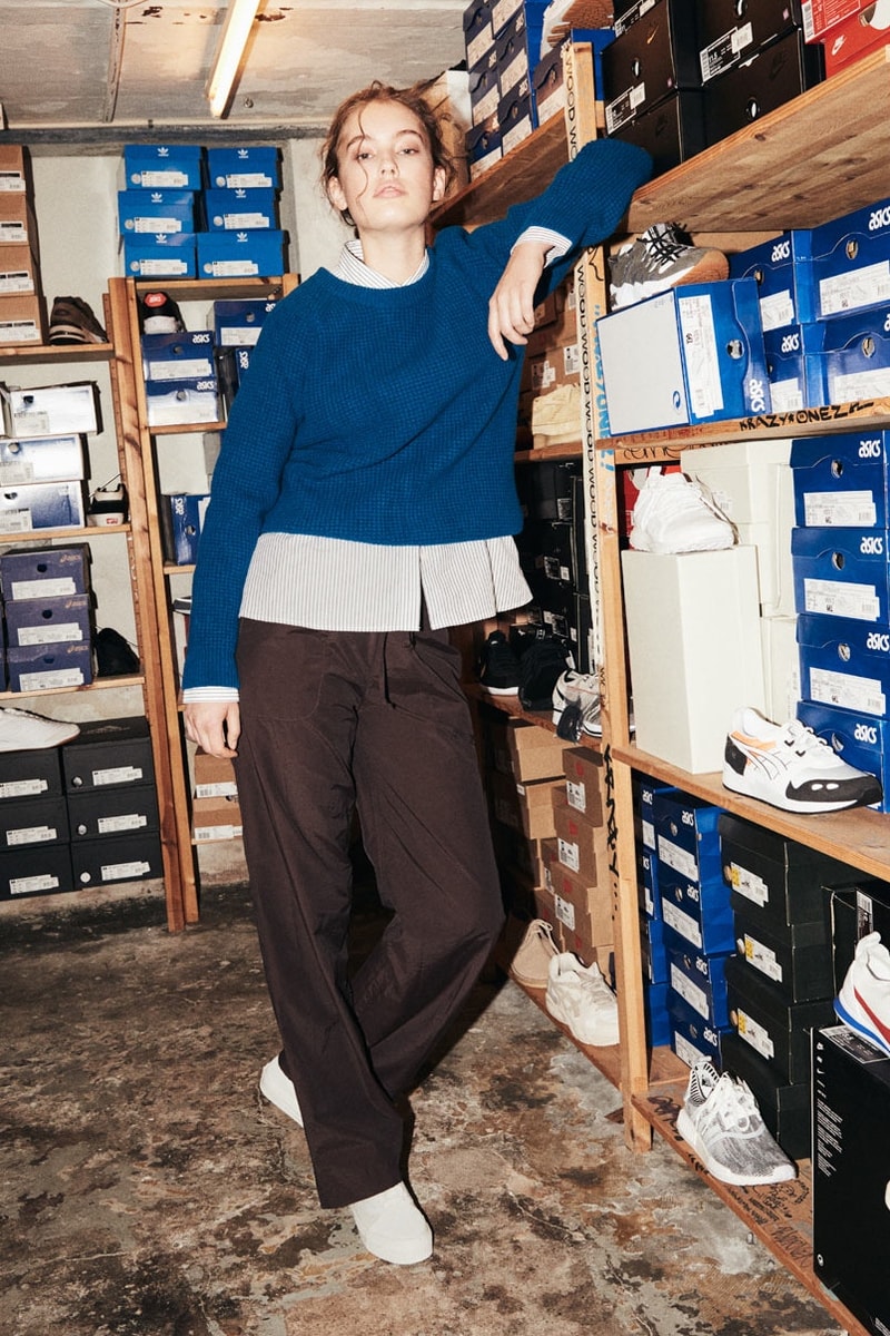 UNDERCOVER、Gosha Rubchinskiy、Bianca Chandôn などにローズアップした Wood Wood の最新エディトリアル 丈感、レイヤード、差し色でコーディネートにおける“気の利かせ方”を提案
