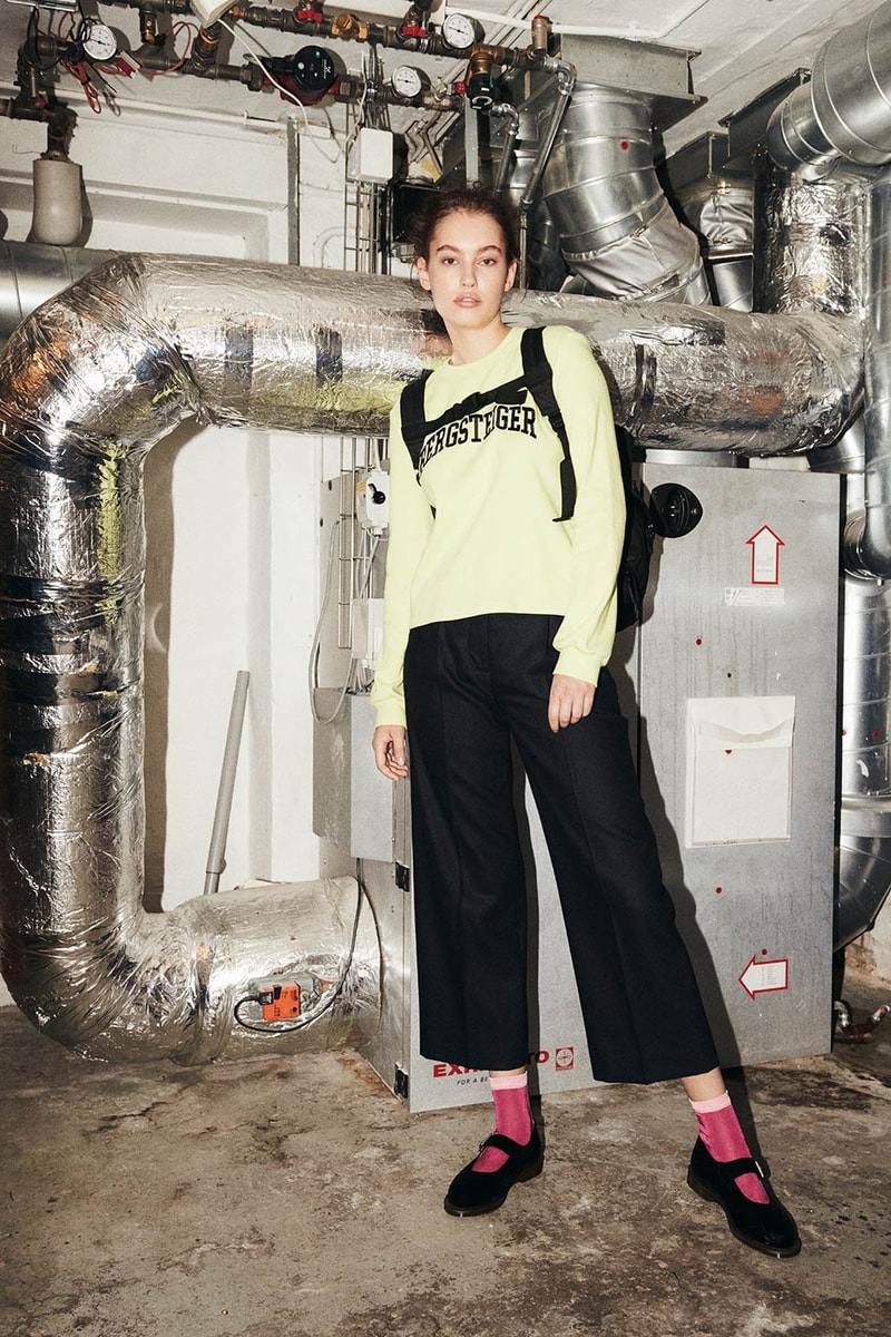 UNDERCOVER、Gosha Rubchinskiy、Bianca Chandôn などにローズアップした Wood Wood の最新エディトリアル 丈感、レイヤード、差し色でコーディネートにおける“気の利かせ方”を提案