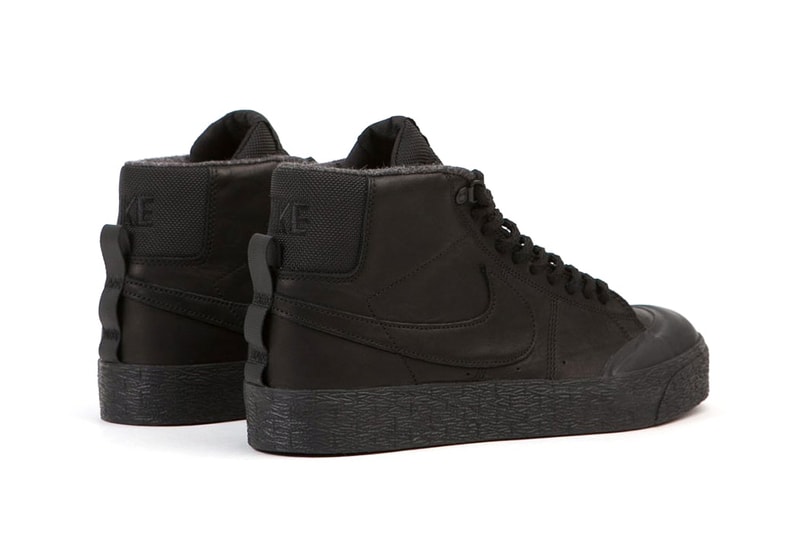 Nike SB から冬仕様の Blazer Mid XT が登場 all black