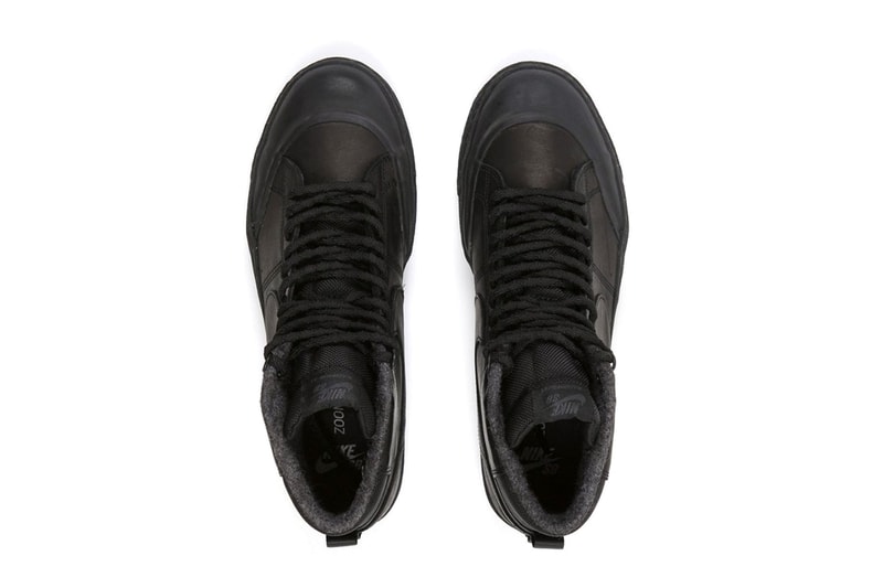 Nike SB から冬仕様の Blazer Mid XT が登場 all black