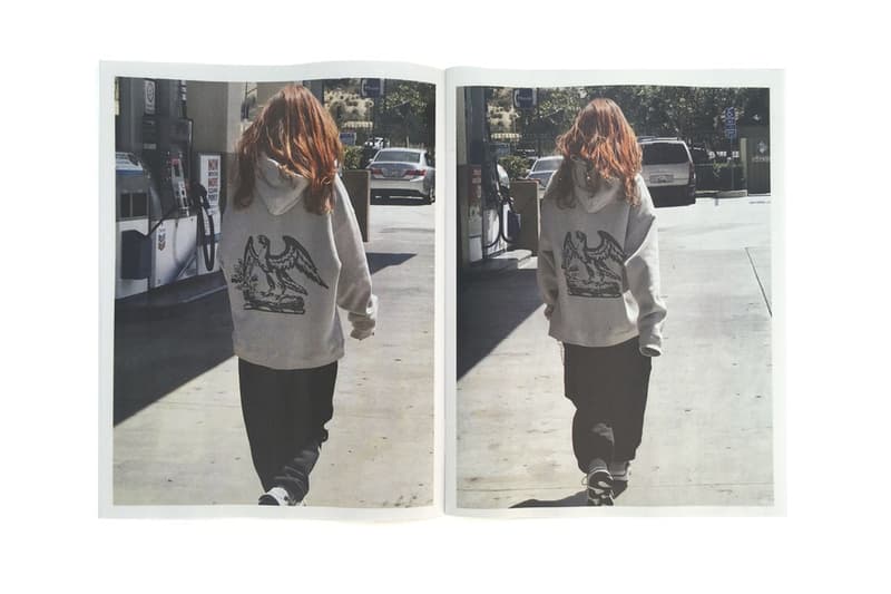 Kanye West が手がける Calabasas 2nd コレクションを記念する ZINE の公式フォトセットを入手 モデルの足元はもちろんYEEZY Wave Runner 700