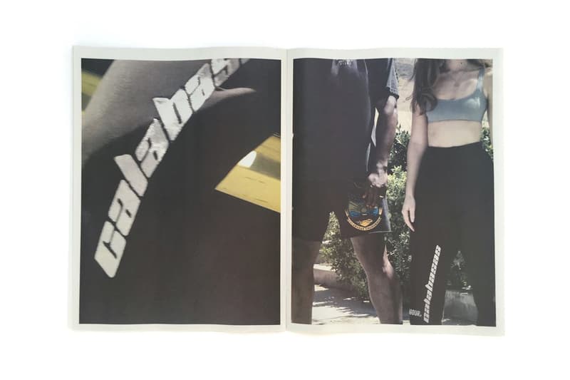 Kanye West が手がける Calabasas 2nd コレクションを記念する ZINE の公式フォトセットを入手 モデルの足元はもちろんYEEZY Wave Runner 700