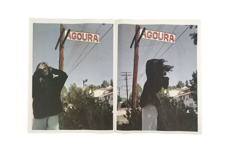 Kanye West が手がける Calabasas 2nd コレクションを記念する ZINE の公式フォトセットを入手 モデルの足元はもちろんYEEZY Wave Runner 700