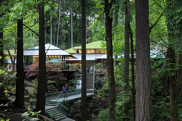 巨匠建築家・隈研吾が ポートランド日本庭園 の拡張プロジェクトを完遂 kengo kuma architecture japanese garden portland oregon 庭 建築家 建築 デザイン