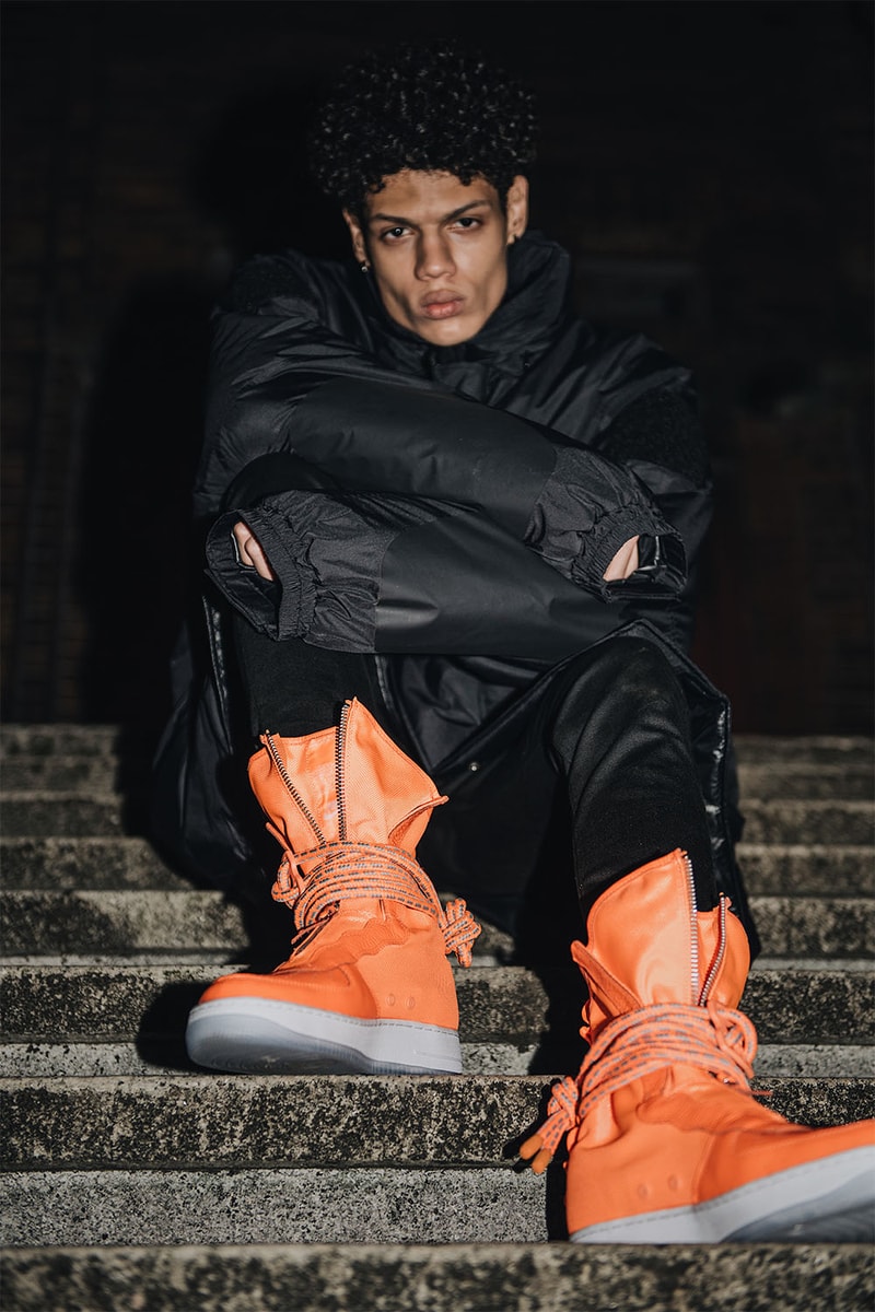 Nike Air Force 1の生誕35年を祝したポップアップストアが monkey time HARAJUKU にて開催 最新モデル“Nike SF Air Force 1”を用いた『monkey time』によるビジュアルルックブックも公開 ナイキ エアフォース モンキータイム Nike SF Air Force 1 High スニーカー