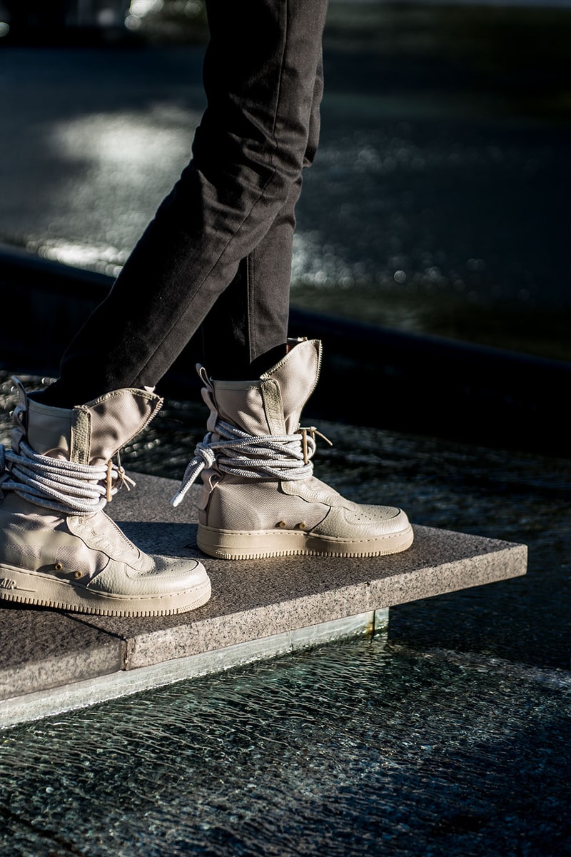 Nike Air Force 1の生誕35年を祝したポップアップストアが monkey time HARAJUKU にて開催 最新モデル“Nike SF Air Force 1”を用いた『monkey time』によるビジュアルルックブックも公開 ナイキ エアフォース モンキータイム Nike SF Air Force 1 High スニーカー