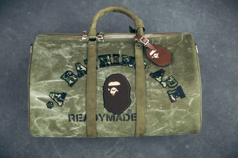 READYMADE x A BETHING APE® のコラボコレクションを先行公開 ボンバージャケット ショルダーバッグ ボクシンググローブ ボストンバッグ