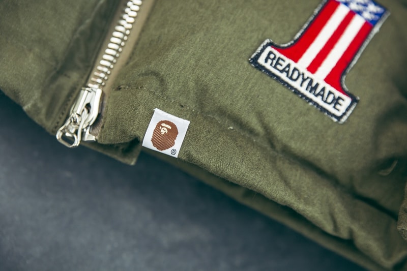 READYMADE x A BETHING APE® のコラボコレクションを先行公開 ボンバージャケット ショルダーバッグ ボクシンググローブ ボストンバッグ