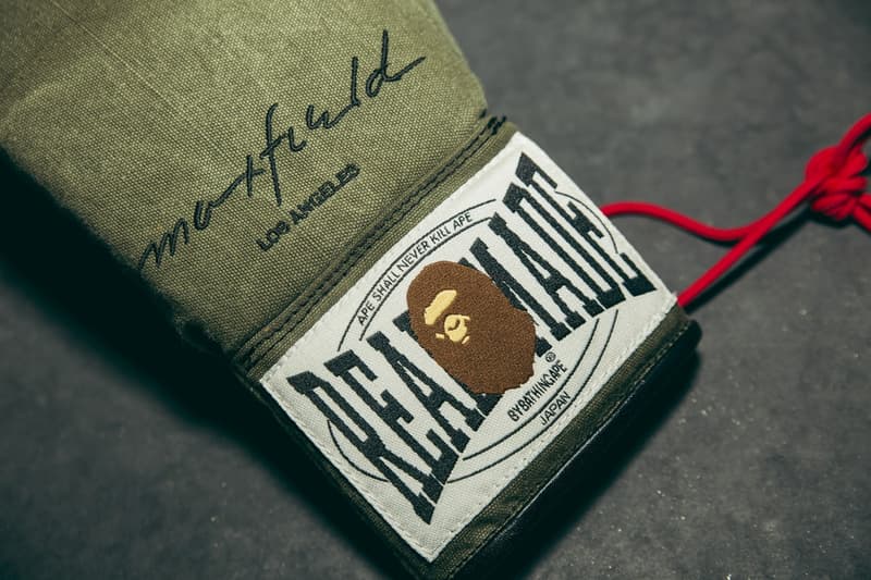 READYMADE x A BETHING APE® のコラボコレクションを先行公開 ボンバージャケット ショルダーバッグ ボクシンググローブ ボストンバッグ