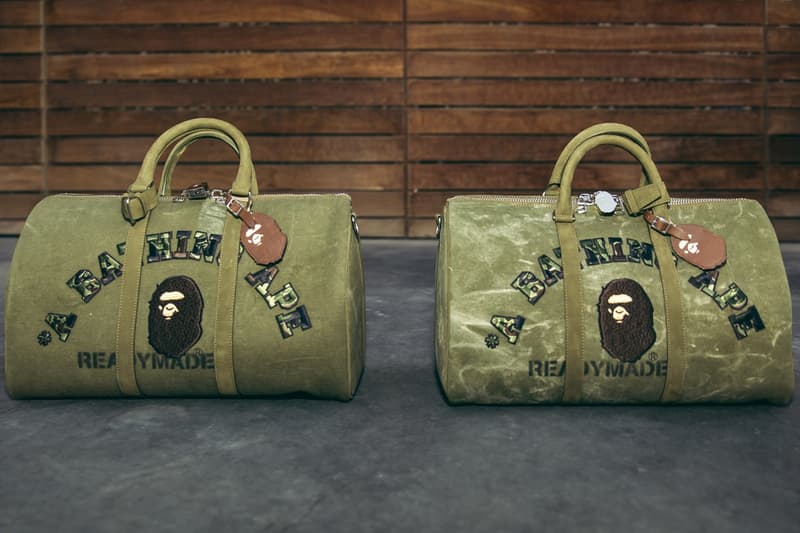 READYMADE x A BETHING APE® のコラボコレクションを先行公開 ボンバージャケット ショルダーバッグ ボクシンググローブ ボストンバッグ