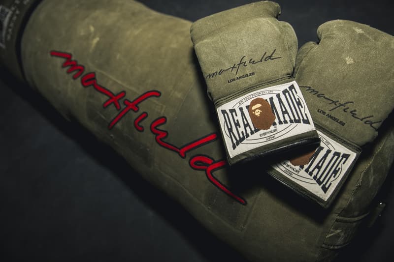 READYMADE x A BETHING APE® のコラボコレクションを先行公開 ボンバージャケット ショルダーバッグ ボクシンググローブ ボストンバッグ