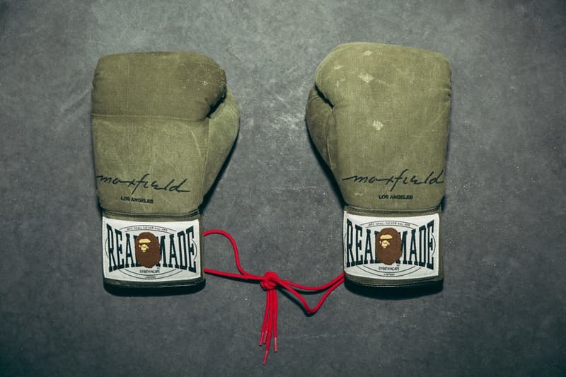 READYMADE x A BETHING APE® のコラボコレクションを先行公開 ボンバージャケット ショルダーバッグ ボクシンググローブ ボストンバッグ