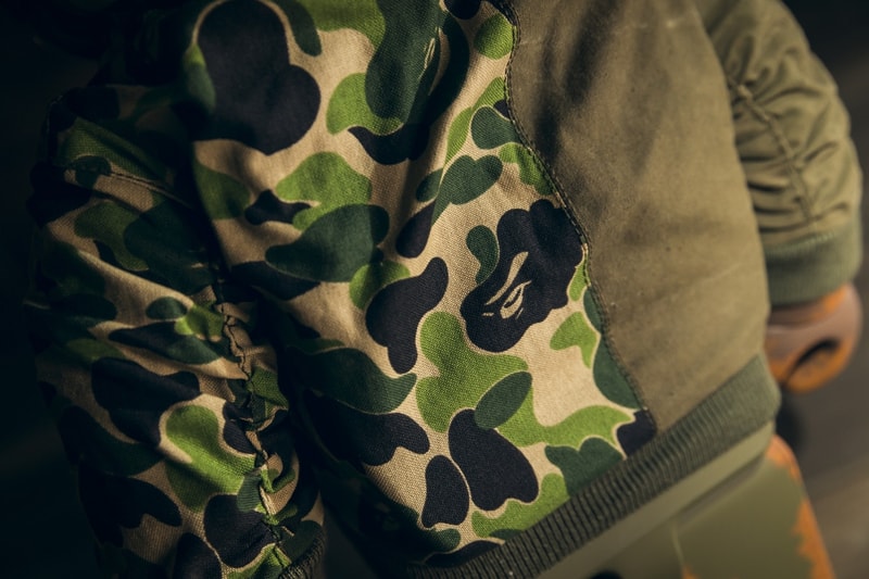 READYMADE x A BETHING APE® のコラボコレクションを先行公開 ボンバージャケット ショルダーバッグ ボクシンググローブ ボストンバッグ