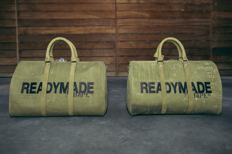READYMADE x A BETHING APE® のコラボコレクションを先行公開 ボンバージャケット ショルダーバッグ ボクシンググローブ ボストンバッグ