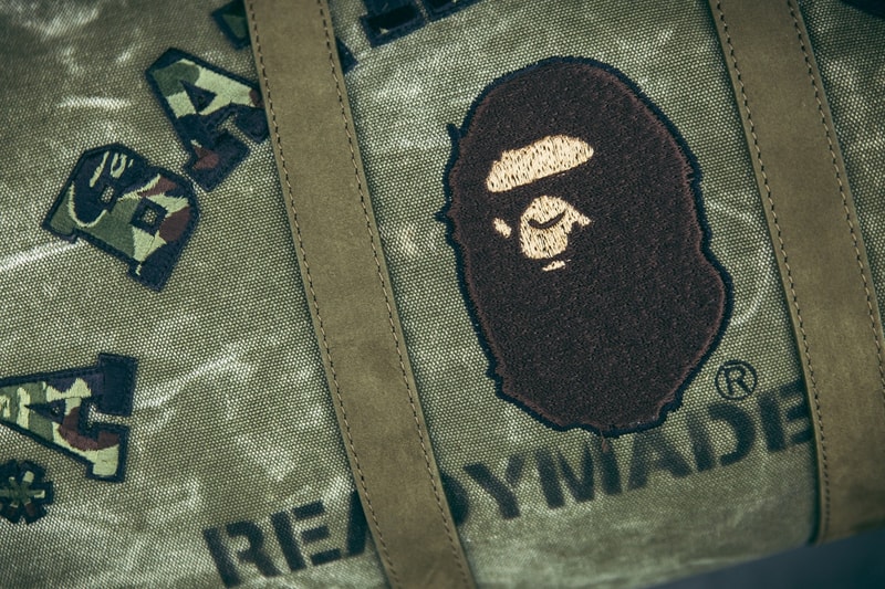 READYMADE x A BETHING APE® のコラボコレクションを先行公開 ボンバージャケット ショルダーバッグ ボクシンググローブ ボストンバッグ