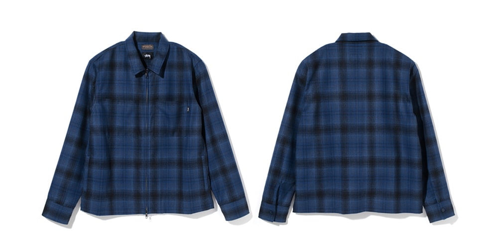 STÜSSYとPendleton のタッグよりコラボジップジャケットが登場  