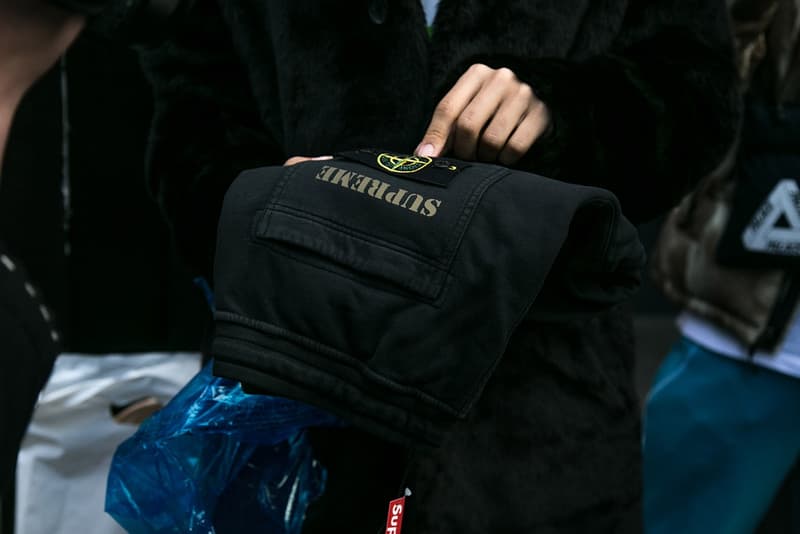 日本に先駆けて行われた Supreme x Stone Island ロンドンローンチの様子をお届け シュプリーム ストーンアイランド