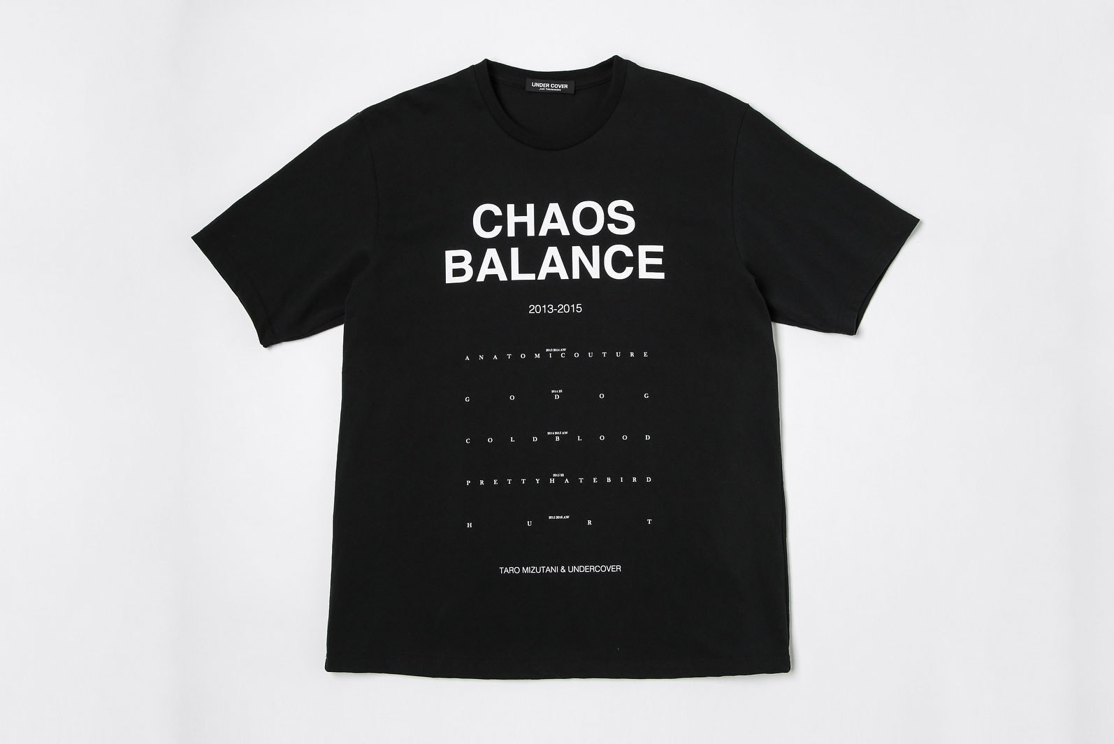 水谷太郎 x UNDERCOVER “Chaos / Balance” フォトエキシビジョンに注目