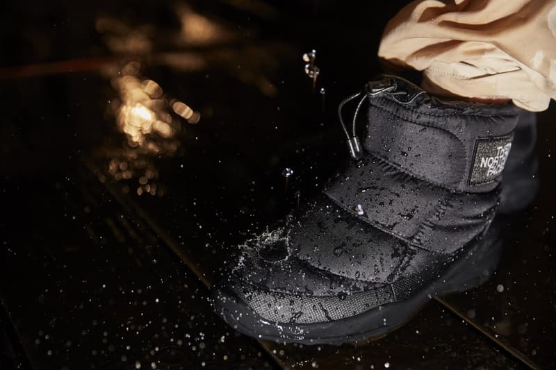 THE NORTH FACE と ATMOS LAB によるウォータープルーフのNuptse Bootie が登場