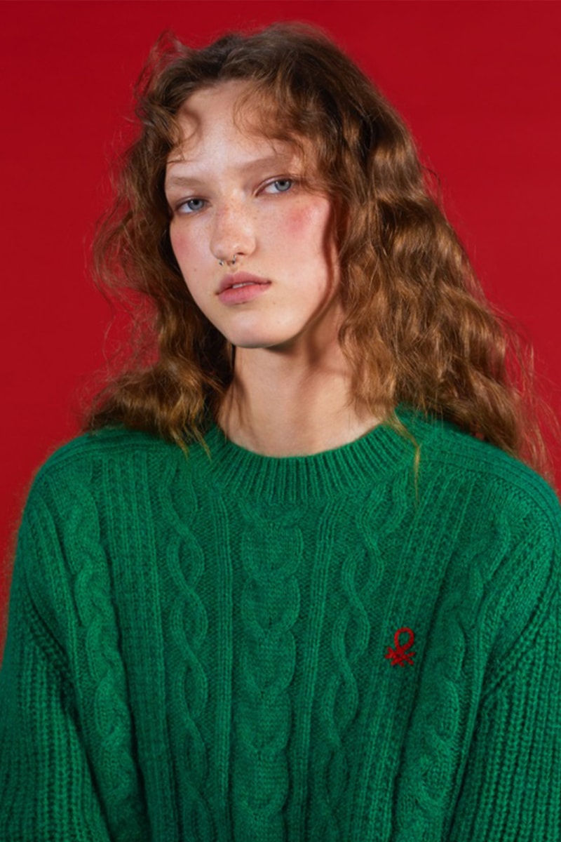 ADAM ET ROPÉ x UNITED COLOR OF BENETTON. によるニットコレクションが発売開始 グリーン、ベージュ、レッドなどビビッドな配色で表す秋の訪れ ニット