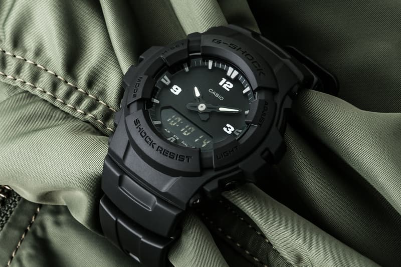 URBAN RESEARCH x G-SHOCK による20周年記念モデルG-100がオールブラック仕様で登場 今の空気感を凝縮したG-100は◯◯本限定という超レアもの