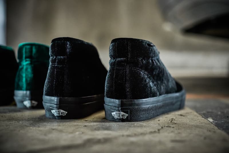 BILLY’S がこの冬も VANS の別注ベルベットモデルを発売