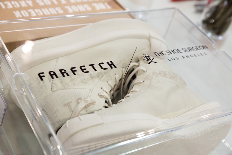 Farfetch がロンドンで The Shoe Surgeon の特別イベントを開催