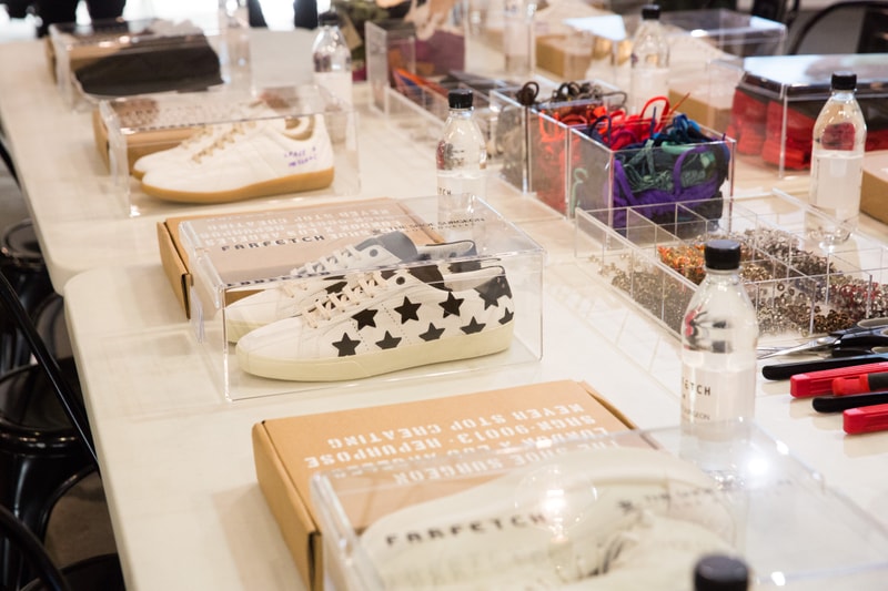 Farfetch がロンドンで The Shoe Surgeon の特別イベントを開催