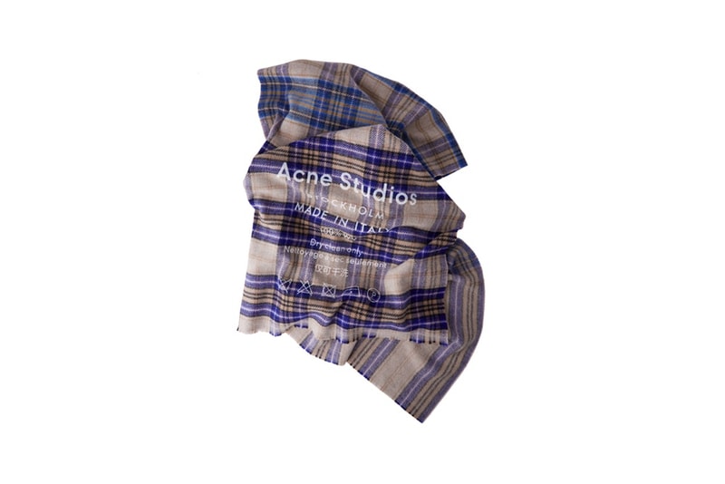 Acne Studios より冬の到来を目前に豊富な種類とカラーウェイを揃えた2017年秋冬スカーフコレクションが登場 アクネ ストゥディオズ マフラー スカーフ ウール 2017aw autumn winter ハイプビースト hypebeast