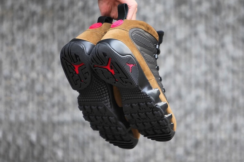 冬仕様でブーツタイプになった Air Jordan 9 Boot NRG が登場 エア ジョーダン ジョーダン ブランド ブーツ 冬 オリーブ ブラック ハイプビースト HYPEBEAST ナイキ Nike 