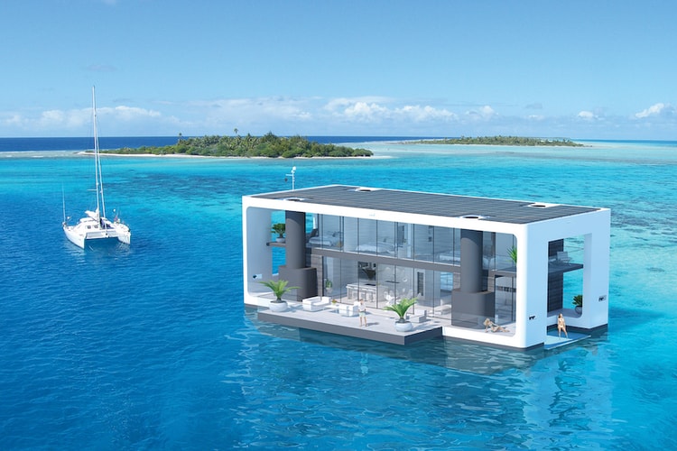 海のど真ん中に位置する開放感を追求した極上のリゾートハウス