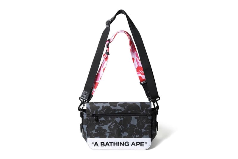 BAPE® よりABCカモを基調とした3種類のダブルストラップバッグが発売 ベイプ A BATHING APE® ア ベイシング エイプ バッグ ストラップ カモ ABC ハイプビースト