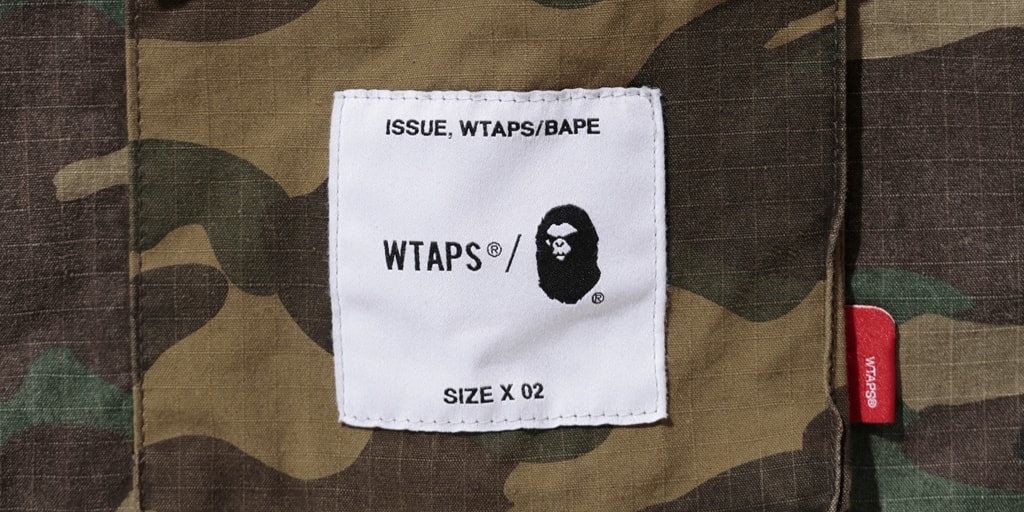 世界が注目するBAPE® x WTAPSによるコラボレーションの全貌が遂に 
