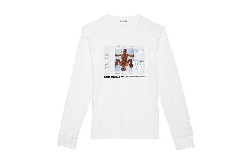 著名ウクライナ人写真家ボリス・ミハイロフの作品が Helmut Lang のアーティストシリーズでグラフィックTになり登場 ヘルムート ラング  Boris Mikhailov  フォトグラファー 写真家 ウクライナ ロシア グラフィック Tシャツ プリント