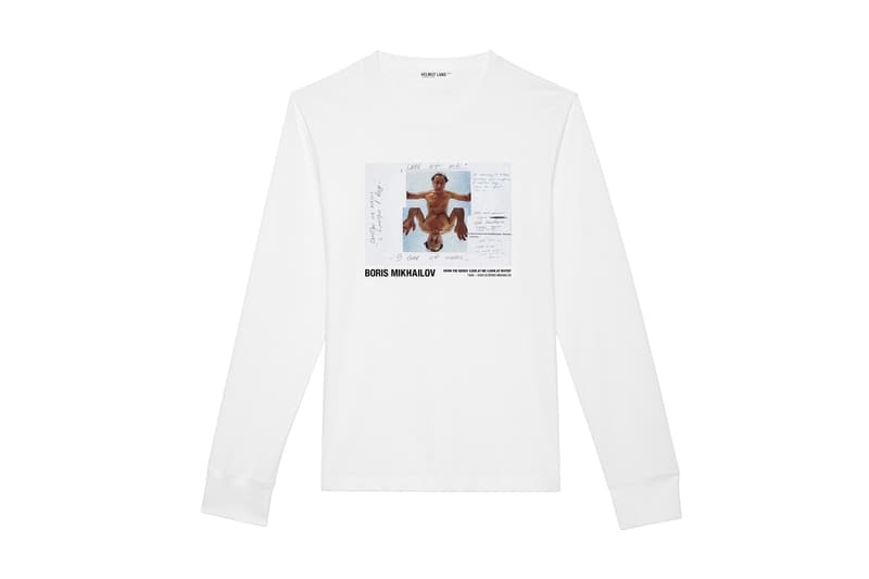 著名ウクライナ人写真家ボリス・ミハイロフの作品が Helmut Lang のアーティストシリーズでグラフィックTになり登場 ヘルムート ラング Boris Mikhailov フォトグラファー 写真家 ウクライナ ロシア グラフィック Tシャツ プリント