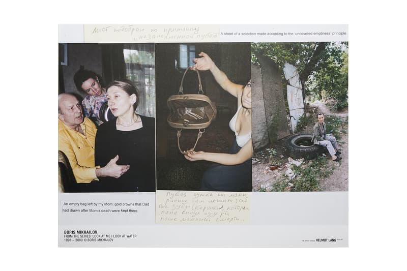 著名ウクライナ人写真家ボリス・ミハイロフの作品が Helmut Lang のアーティストシリーズでグラフィックTになり登場 ヘルムート ラング  Boris Mikhailov  フォトグラファー 写真家 ウクライナ ロシア グラフィック Tシャツ プリント