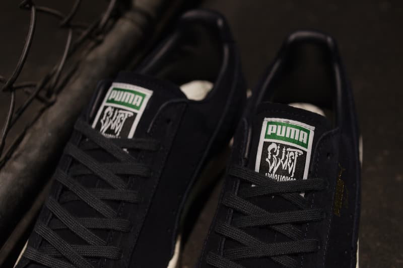 CLUCT x PUMA x mita sneakers より天然インディゴを採用した特別仕様の“CLYDE”が登場 特別モデル“CLYDE FOR CLUCT MITA”の製作過程を辿るショートクリップも同時公開 Tシャツ コーチジャケット