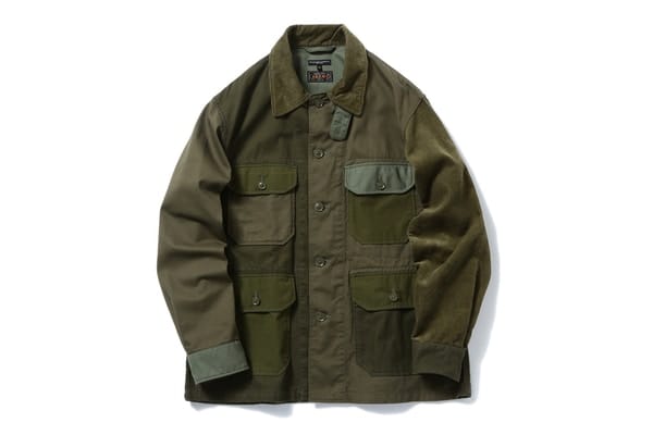 BEAMS PLUS が Engineered Garments に5種類の異素材を採用したクレイジーパターンのミリタリーウェアを別注