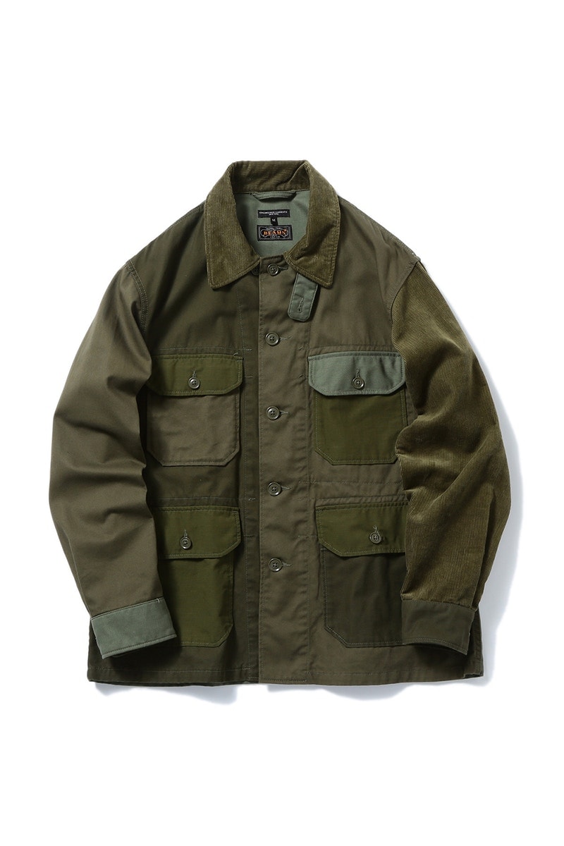 BEAMS PLUS が Engineered Garments に5種類の異素材を採用したクレイジーパターンのミリタリーウェアを別注 テーマは「もし、Engineered Garmentsが軍にユニフォームを製作/納品したら」 HYPEBEAST ハイプビースト